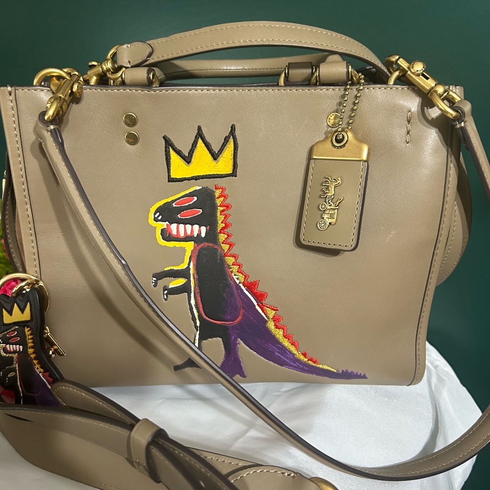 Coach X Jean Michel Basquiat Rexy Rogue 25 EuC